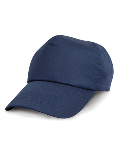 Cotton Cap in Navy, Größe Wide