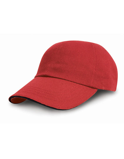 Heavy Cotton Drill Pro Style in Red, Größe One Size