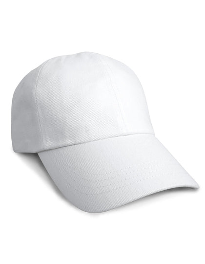 Heavy Cotton Drill Pro Style Cap in White, Größe One Size