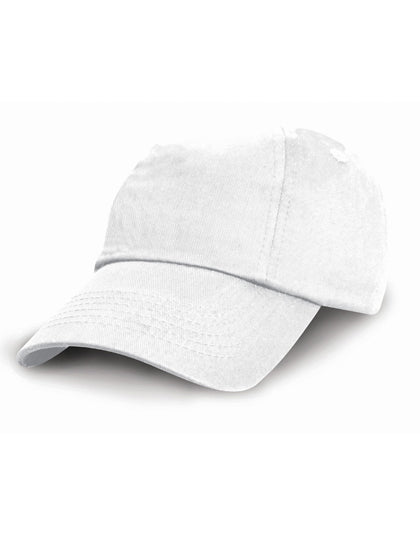 Junior Low Profile Cotton Cap in White, Größe One Size