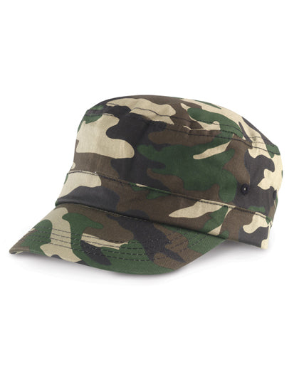 Urban Camo Cap in Olive Camo, Größe One Size