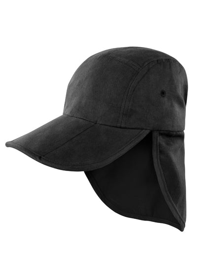 Fold Up Legionnaires Cap in Black, Größe One Size