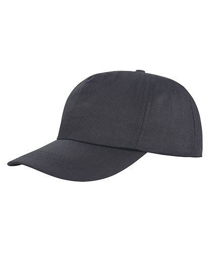 Houston 5-Panel Cap in Black, Größe One Size