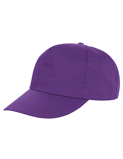 Houston 5-Panel Cap in Purple, Größe One Size