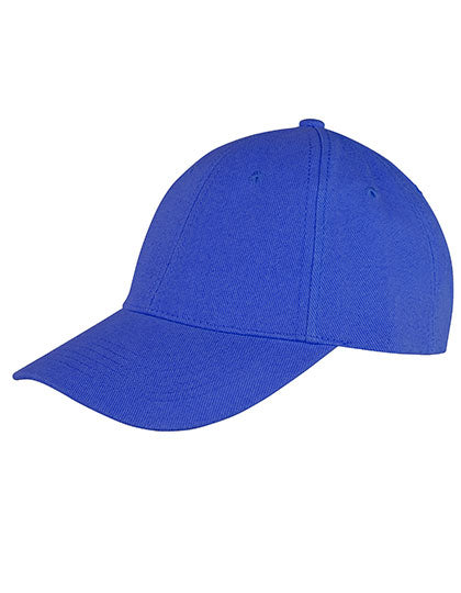 Memphis Brushed Cotton Low Profile Cap in Royal, Größe One Size
