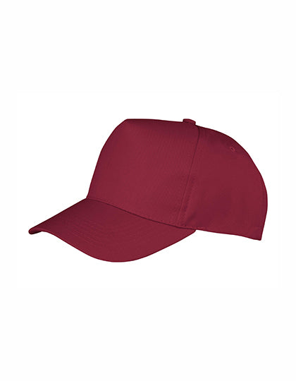 Junior Boston Printers Cap in Burgundy, Größe One Size