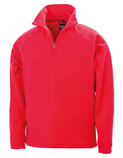 Microfleece Top in Red, Größe 3XL
