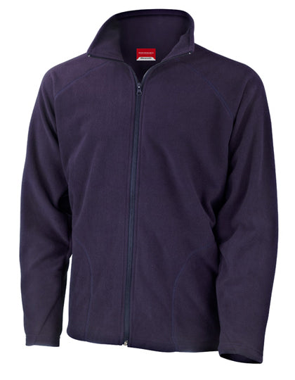 Micro Fleece Jacket in Navy, Größe 3XL