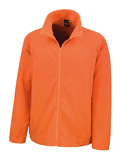 Micro Fleece Jacket in Orange, Größe 3XL