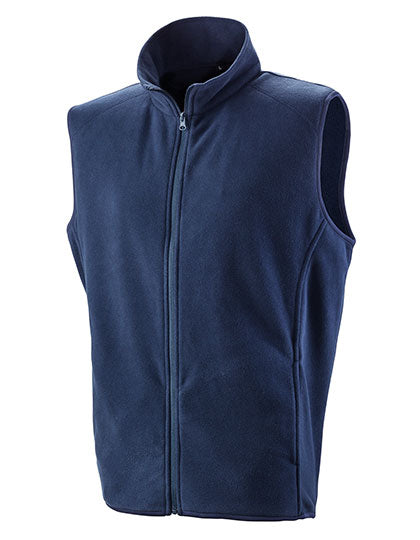 Micro Fleece Gilet in Navy, Größe XS