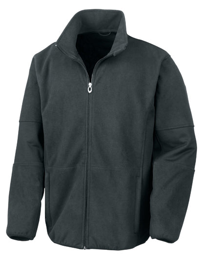 Osaka Combed Pile Soft Shell Jacket in Black, Größe 3XL