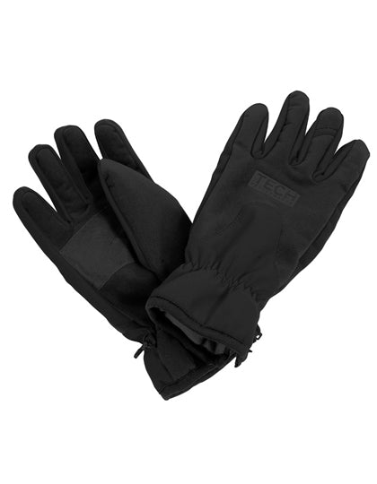 Tech Performance Sport Gloves in Black, Größe L