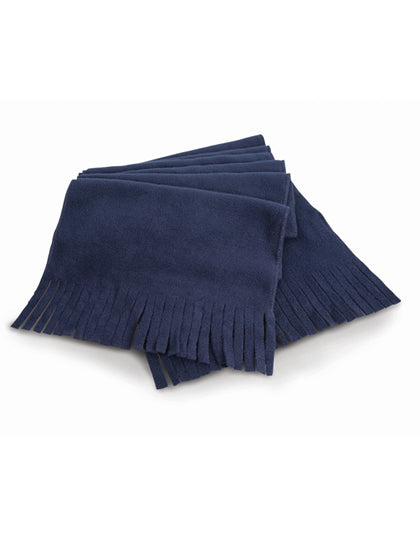 Polartherm™ Tassel Scarf in Navy, Größe 155 x 25 cm
