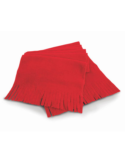 Polartherm™ Tassel Scarf in Red, Größe 155 x 25 cm