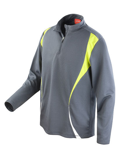 Trial Training Top in Charcoal, Größe 3XL