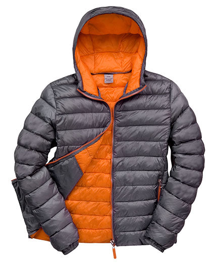 Men´s Snow Bird Hooded Jacket in Grey, Größe 3XL
