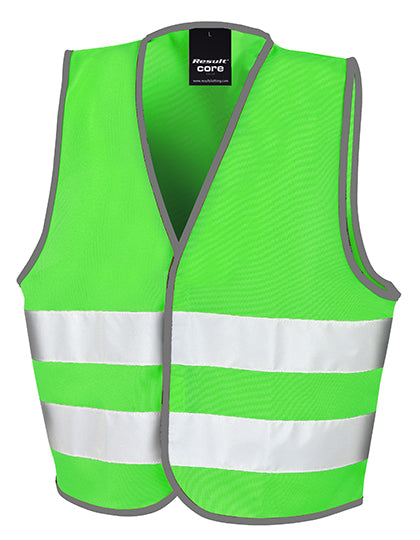 Junior Safety Vest in Lime, Größe L (10-12)