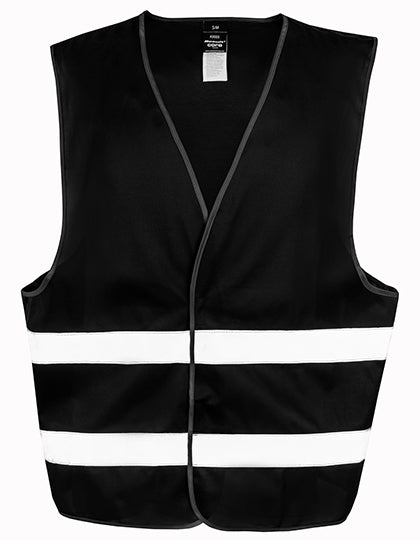 Enhanced Visibility Vest in Black, Größe XXL/3XL