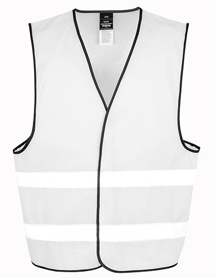 Enhanced Visibility Vest in White, Größe XXL/3XL
