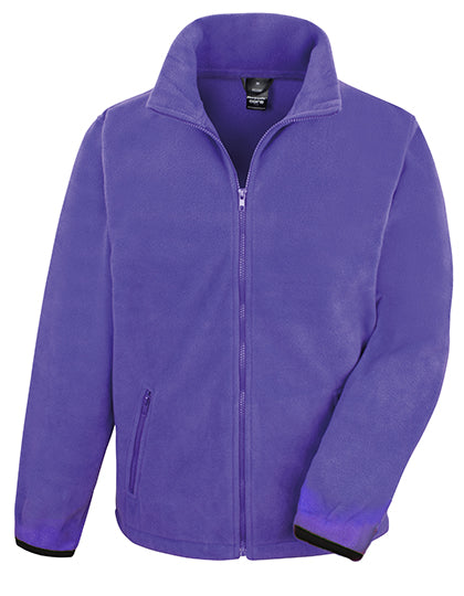Mens Norse Outdoor Fleece Jacket in Purple, Größe 3XL