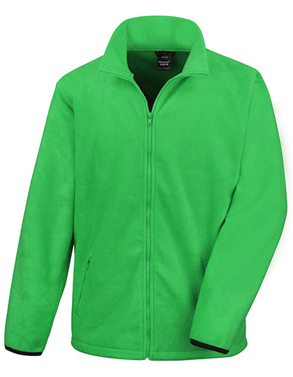 Mens Norse Outdoor Fleece Jacket in Vivid Green, Größe 3XL