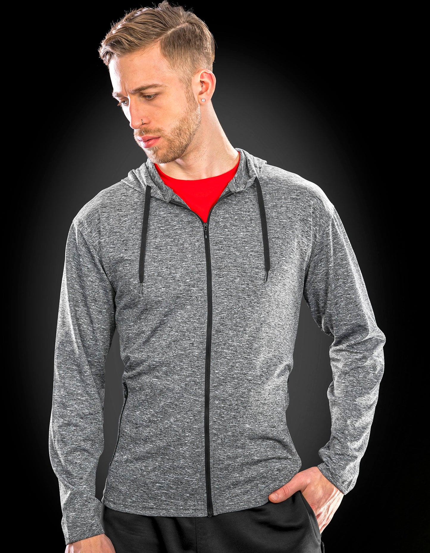 Men´s Hooded Tee-Jacket