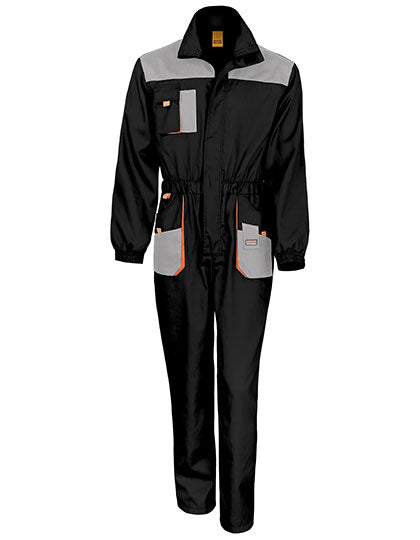 Lite Coverall in Black, Größe 5XL