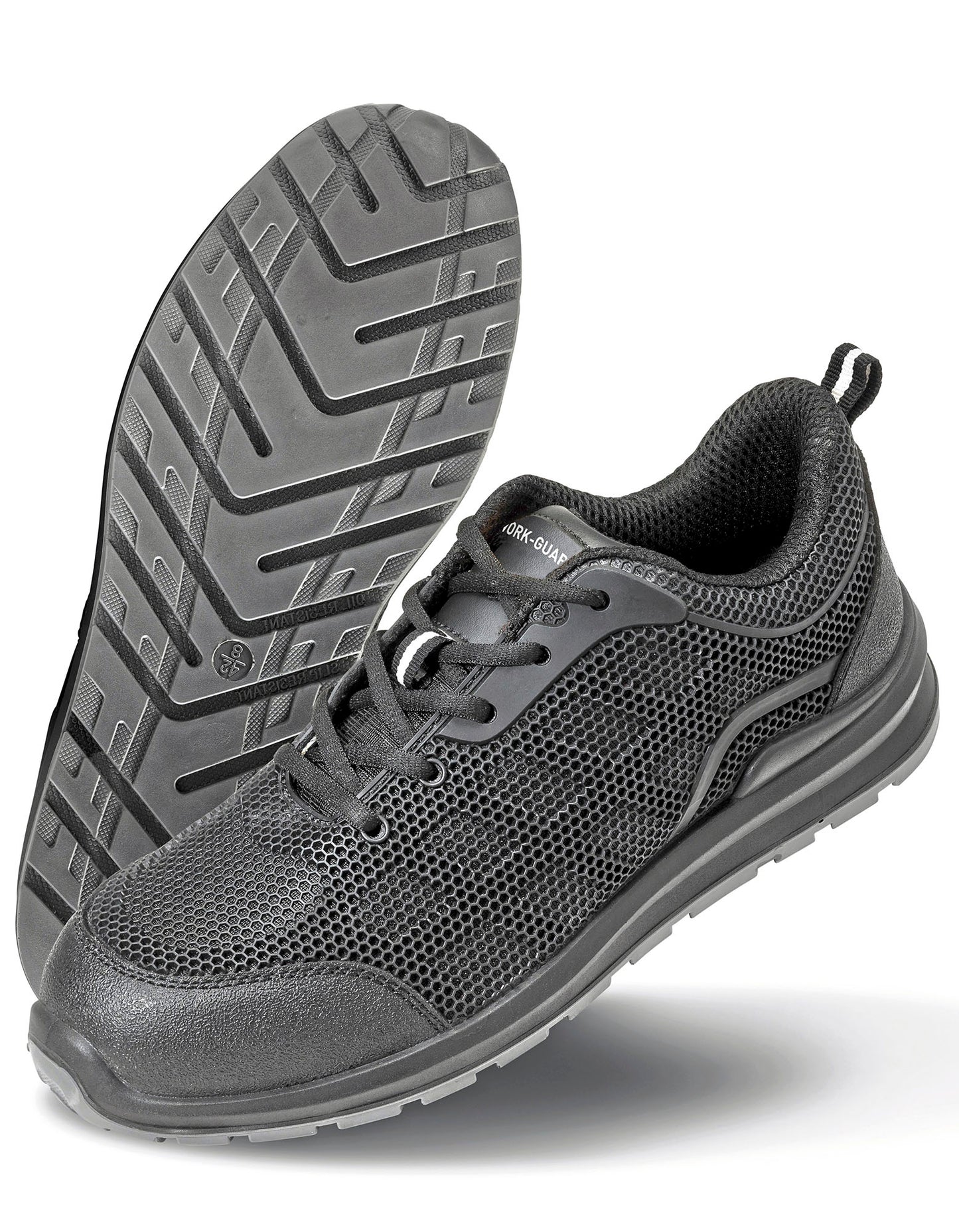 All Black Safety Trainer