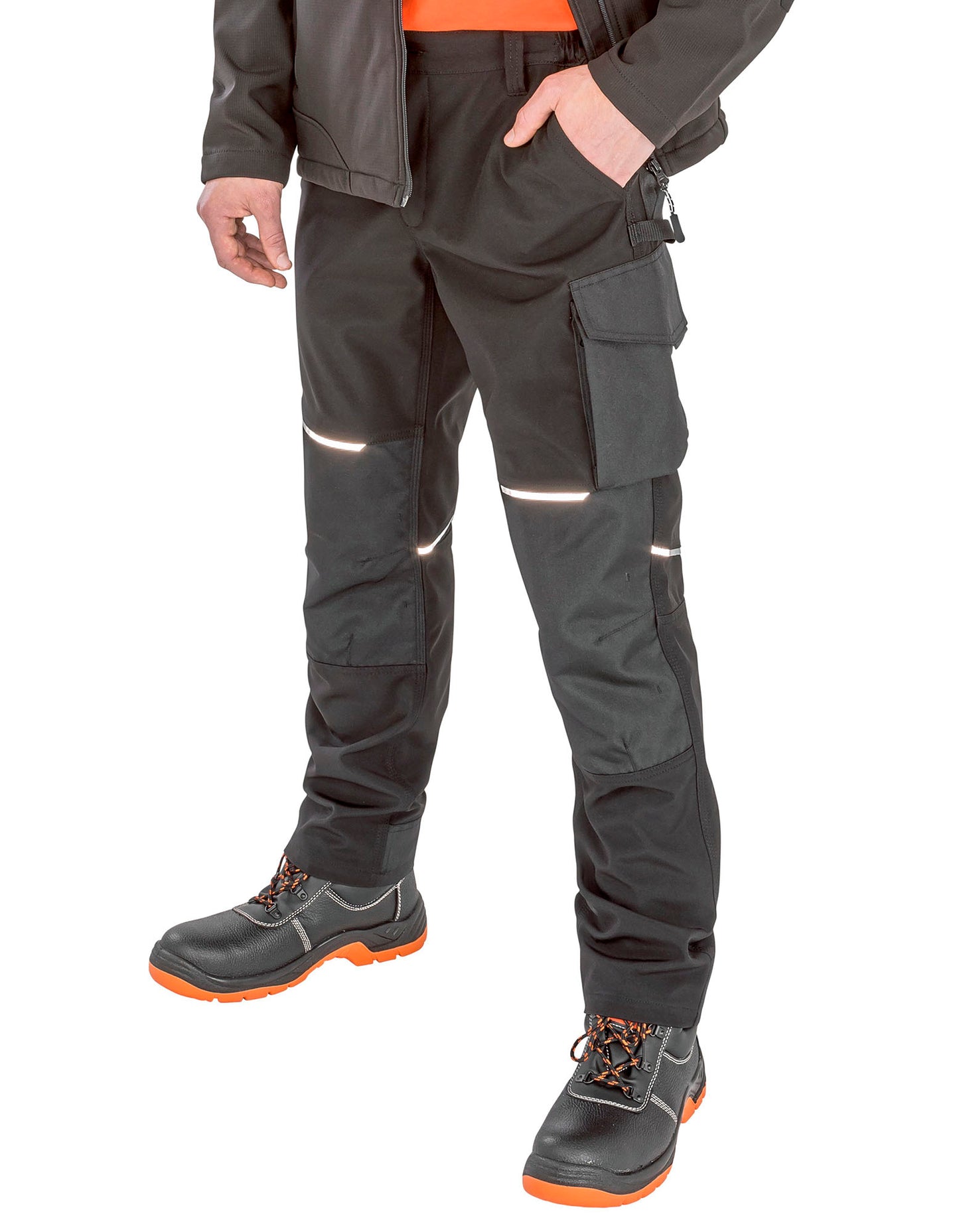 Slim Fit Soft Shell Work Trouser