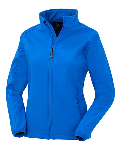 Women´s Recycled 2-Layer Printable Softshell Jacket in Royal, Größe XXL