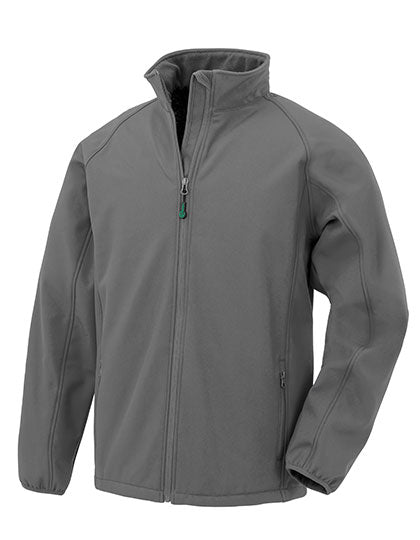 Men´s Recycled 2-Layer Printable Softshell Jacket in Workguard Grey, Größe 3XL