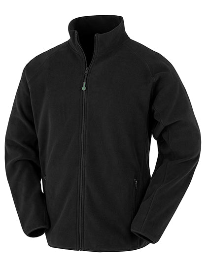 Recycled Fleece Polarthermic Jacket in Black, Größe 4XL