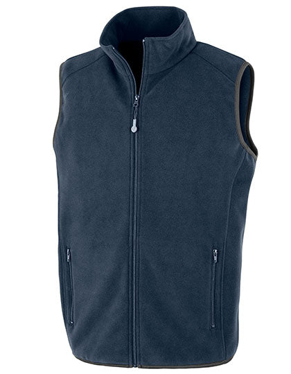 Recycled Fleece Polarthermic Bodywarmer in Navy, Größe 4XL