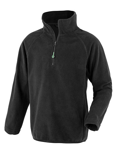 Junior Recycled Microfleece Top in Black, Größe XL (12-14 years)