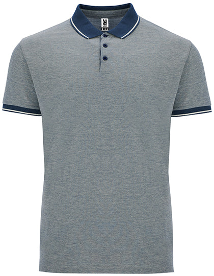 Bowie Poloshirt in Heather Navy Blue 247, Größe XXL