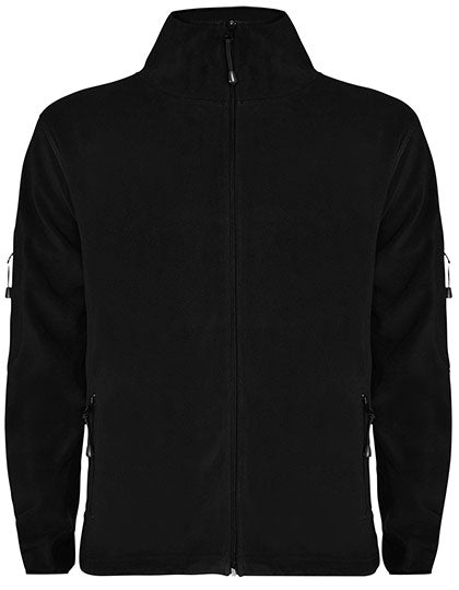 Men´s Luciane Microfleece Jacket in Black 02, Größe 3XL