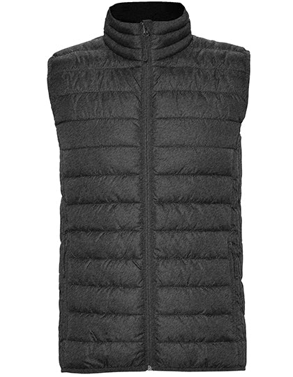 Men´s Oslo Bodywarmer in Black Melange 243, Größe 3XL