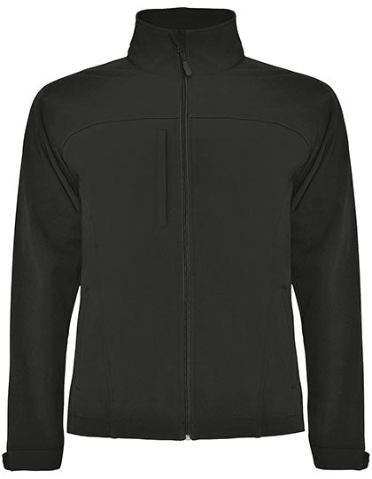 Rudolph Softshell Jacket in Heather Black 243, Größe 3XL