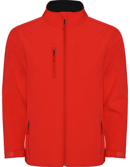 Kids´ Nebraska Softshell Jacket in Red 60, Größe 16 years