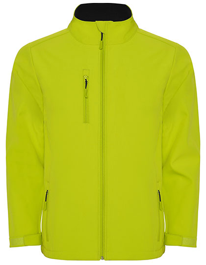 Men´s Nebraska Softshell Jacket in Lime Punch 235, Größe 3XL