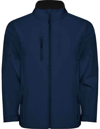Men´s Nebraska Softshell Jacket in Navy Blue 55, Größe 4XL