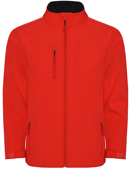 Men´s Nebraska Softshell Jacket in Red 60, Größe 3XL