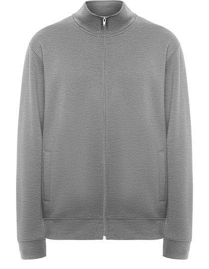 Sweatjacket Ulan in Heather Grey 58, Größe XS