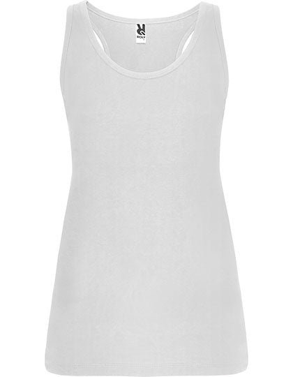 Women´s Brenda Tank Top in White 01, Größe XXL