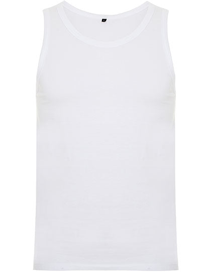 Men´s Texas Tank Top in White 01, Größe XXL