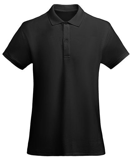 Women´s Poloshirt Prince in Black 02, Größe XXL