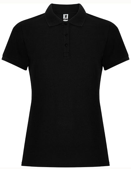 Women´s Pegaso Premium Poloshirt in Black 02, Größe 3XL
