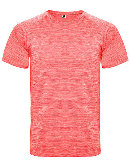 Kids´ Austin T-Shirt in Heather Fluor Coral 244, Größe 16 years