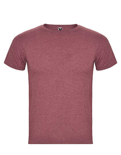 Men´s Fox T-Shirt in Heather Garnet Red 256, Größe 3XL