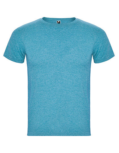 Men´s Fox T-Shirt in Heather Turquoise 246, Größe 3XL
